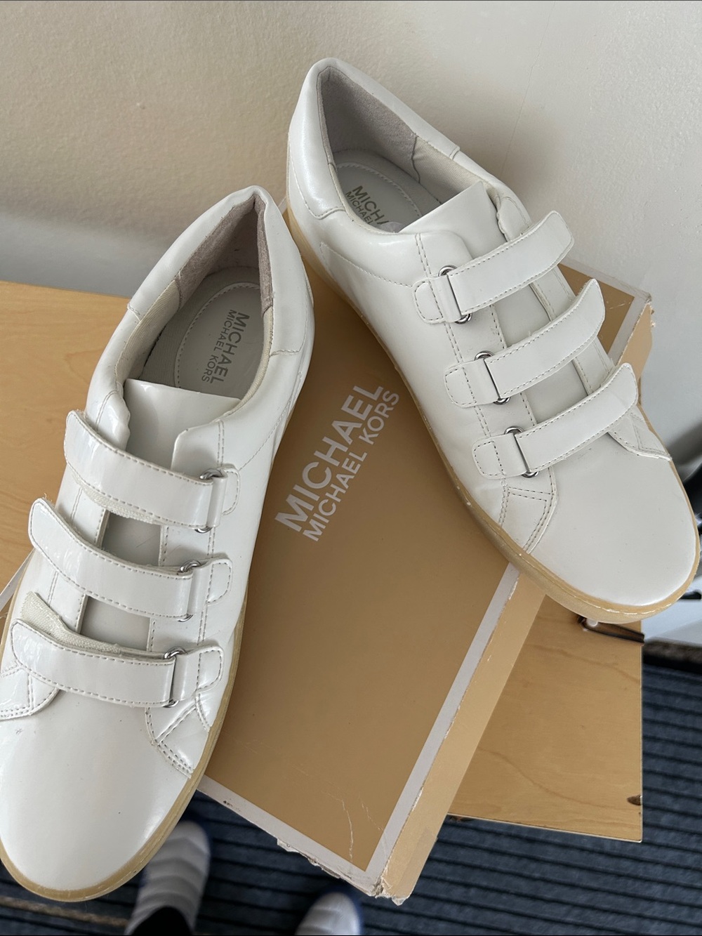 Michael Kors White Sneakers